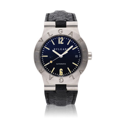 Catalog image of Reference LC 35 S Diagono | A stainless steel wristwatch with date, Circa 2000