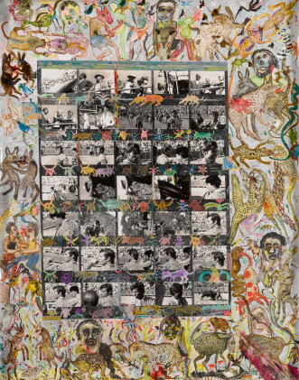Catalog image of peter beard | 'untitled (picasso contact sheet)', 1964