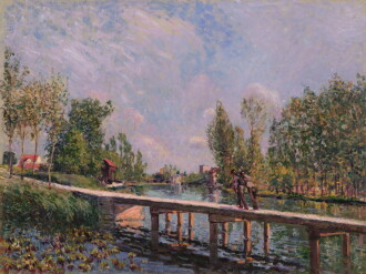 View 1 of Lot 121: La Passerelle, chemin de halage sur le canal du Loing