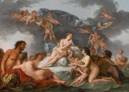 Catalog image of nicolas-rené jollain | venus, with sea nymphs and tritons
