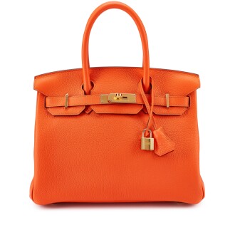 View 1 of Lot 172: Feu Clemence Birkin 30 Gold Hardware, 2020