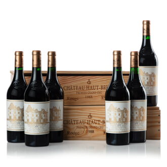 View 1 of Lot 85: Château Haut Brion 1988  (12 BT)