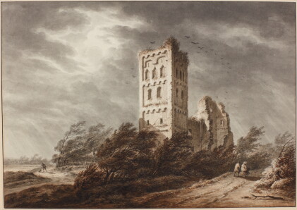 Catalog image of françois joseph pfeiffer the younger | view of the abbey of egmond