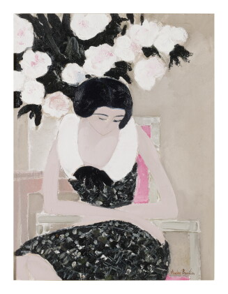 Catalog image of andré brasilier | fleurs et femme