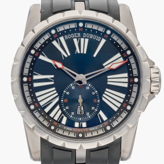 View 1 of Lot 621: Reference DBEX0602 Excalibur 45 | A titanium wristwatch with date, Circa 2017