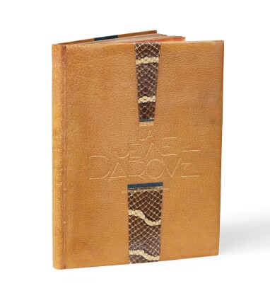 VALERY. La jeune Parque. Paris, Émile-Paul, 1925. Maroquin citron, atelier de Pierre Legrain, 1933.