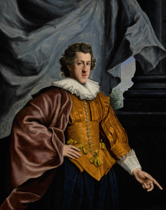 Catalog image of portrait of francis owen, three-quarter-length, in seventeenth-century van dyck…