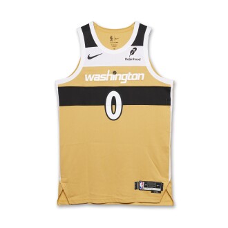 View 1 of Lot 60: Bilal Coulibaly Washington Wizards 2025-2026 Game Worn City Edition Jersey