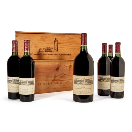 View 1 of Lot 177: Robert Mondavi Mixed Lot (10 BT)