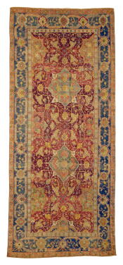 View 1 of Lot 541: A Safavid Medallion Carpet, Northwest Persia, Second Half 17th Century