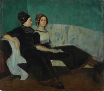 Catalog image of The Widow Narezo and Her Daughter (Viuda Narezo e hija)