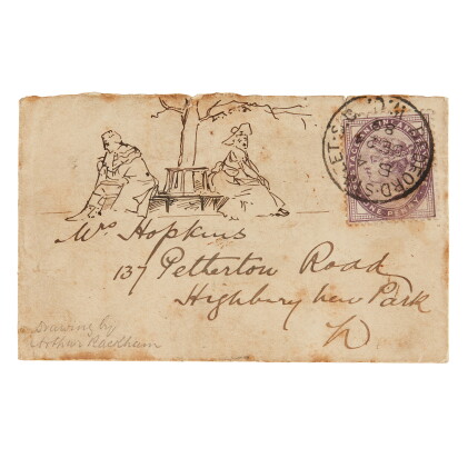 Catalog image of rackham,. i.o.u. [together with:] unrequired love, c. 1885-92