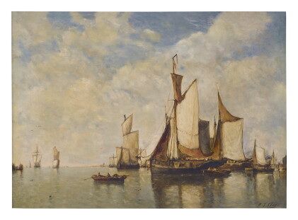 Catalog image of paul jean clays | boats in a harbor