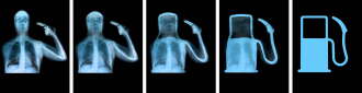 View 1 of Lot 389: Evolution of Man