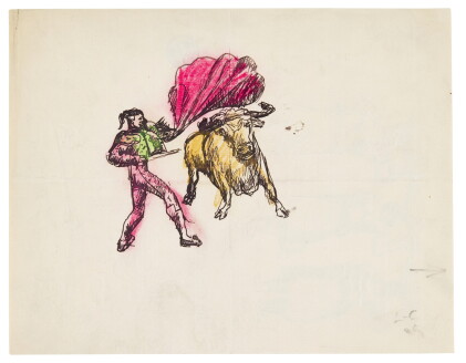 Catalog image of le corbusier | torero - recto trois femmes portant des paniers de poisons sur l…