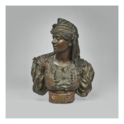 Catalog image of émile-coriolan-hippolyte guillemin | bust of an algerian woman
