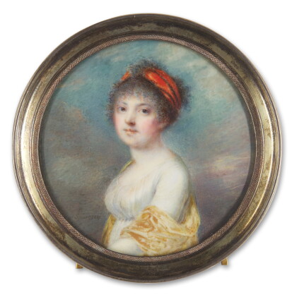 Catalog image of Portrait of a lady, circa 1800
