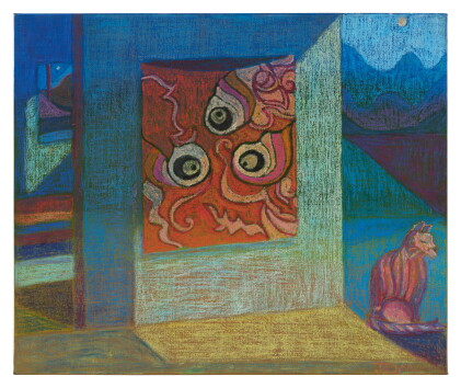 Catalog image of Upstate Interior with Tsao Inspired Painting