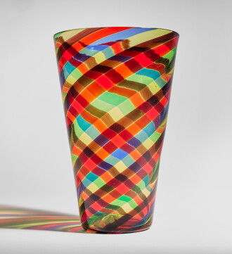 View 1 of Lot 755: A Rare "Canne Colorate" Vase
