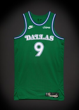 View 1 of Lot 51: Ryan Nembhard Dallas Mavericks 2025-2026 Game Issued Classic Edition Jersey | Probable Wear