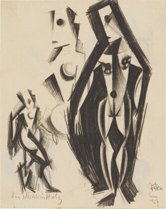 Catalog image of Studie für Eva-Plastik (Study for Eva Plastic)