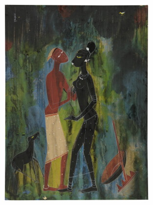 Catalog image of rasik durgashanker raval | untitled (couple)