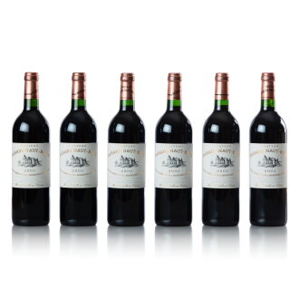 View 1 of Lot 307: Château Bahans Haut Brion 2002  (12 BT)