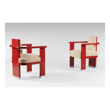 Catalog image of andré sornay | pair of armchairs