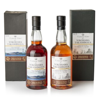 View 1 of Lot 6367: 秩父 Ichiro's Malt Chichibu Cask #5072 & #3291 Takashimaya Buyers Selection Mixed Lot (2 BT70)
