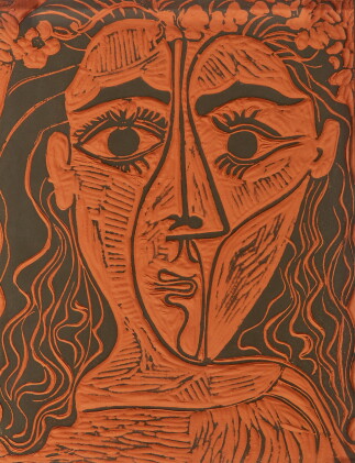Catalog image of Tête de femme à la couronne de fleurs (A. R. 522)