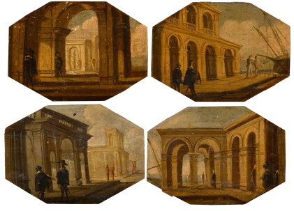 Catalog image of A set of architectural vedute