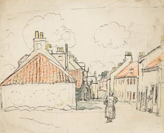 View 1 of Lot 226: Street Scene in Fife