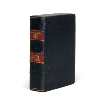 View 1 of Lot 32: Winston Churchill | The Malakand Field Force, 1898, first edition, first issue, with clipped signature