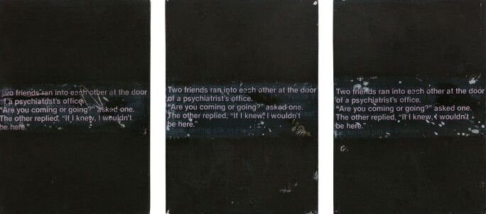 10496, Richard Prince, 3 Jokes Painted to Death or 3 Jokes Really Painted.jpg