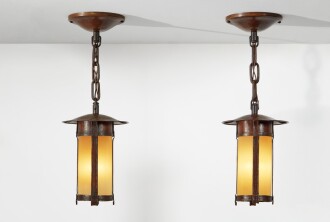 View 1 of Lot 234: A Rare Pair of Lanterns