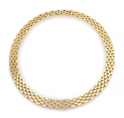 Catalog image of 'panthère' diamond necklace (collana 'panthère' con diamanti) | cartier