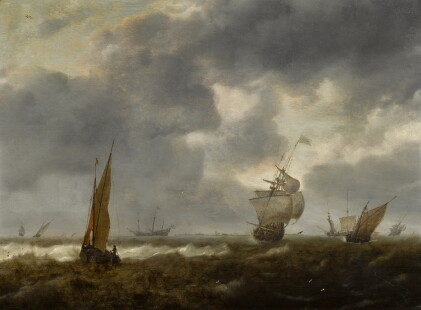 Catalog image of Shipping in a choppy sea