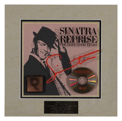 Catalog image of the reprise collection: the very good years | gold award presented to frank sin…
