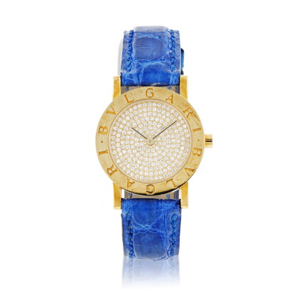 Catalog image of Bulgari | Montre bracelet de dame or et diamants | Lady's gold and diamond brac…