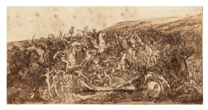 Catalog image of pierre-jean david d'angers | scène de bataille antique