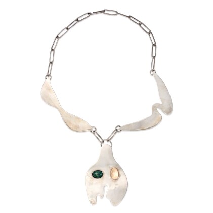 View 1 of Lot 72: Tête de Bouteille et Moustache Necklace