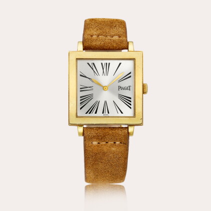 Catalog image of Reference 90930 | A yellow gold wristwatch, Circa 1999