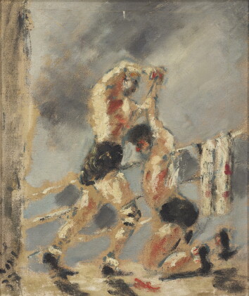 Catalog image of filippo de pisis | lottatori