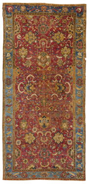 View 1 of Lot 55: A Safavid Isfahan Carpet, Central Persia, mid 17th century