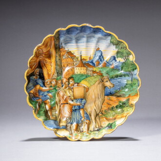 View 1 of Lot 599: Italie, Duché d'Urbino, peut-être Pesaro, troisième quart du XVIe siècle
