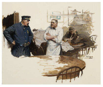 Catalog image of william henry dethlef koerner | saloon on his beat