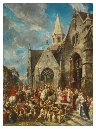 Catalog image of St. Hubert's Day (The Blessing of the Hounds)