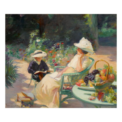 Catalog image of caline et jean lisant