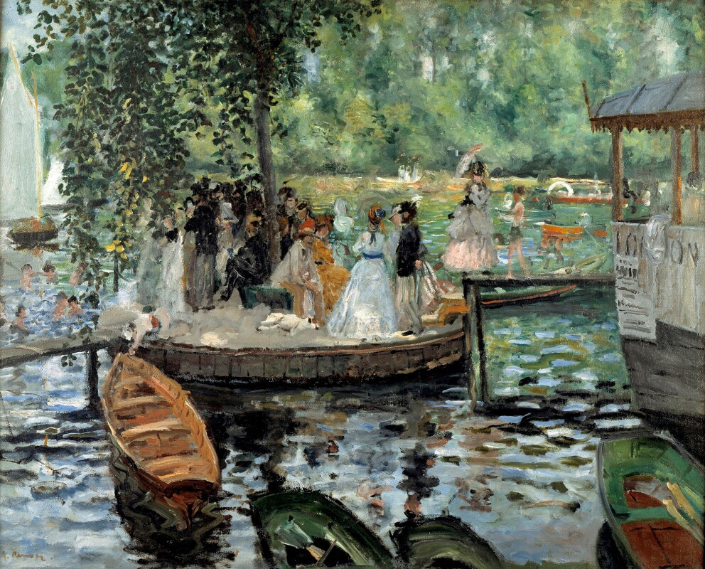 Auguste Renoir: La Grenouillère.
NM 2425