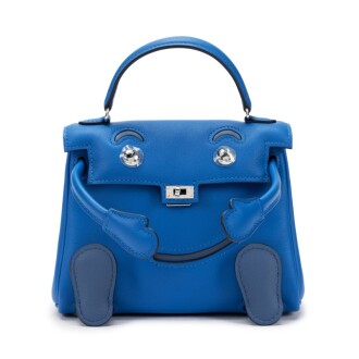 View 1 of Lot 34: Bleu Zellige and Bleu Agate Swift Kelly Doll Quelle Idole Palladium Hardware, 2019